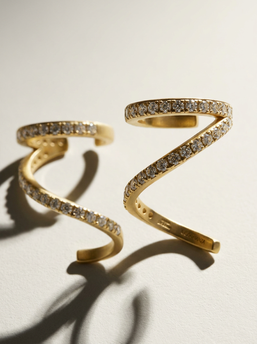 Sway Cuff Earrings